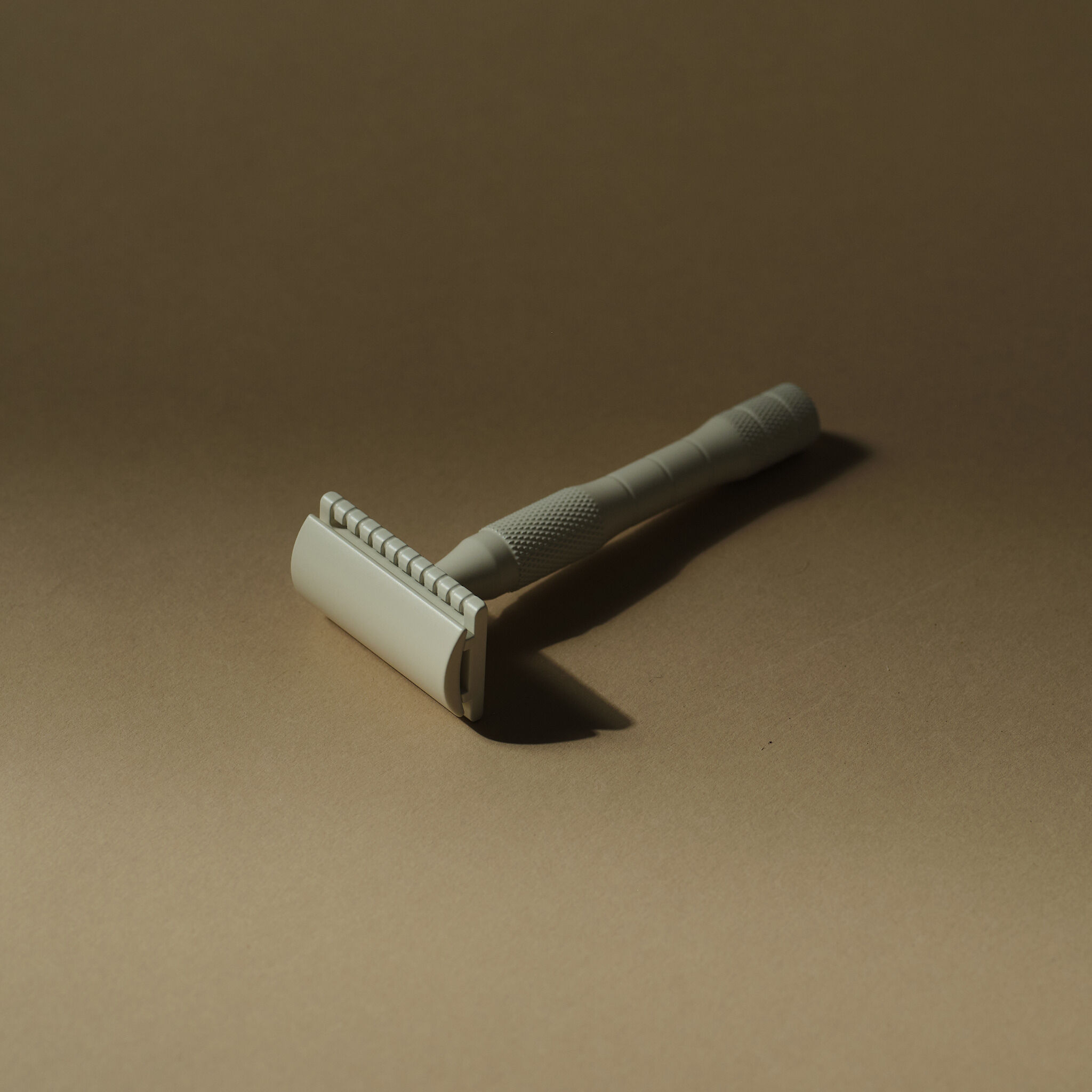 黃銅脫毛剃刀 [奶油白] (Safety Razor- Cream)