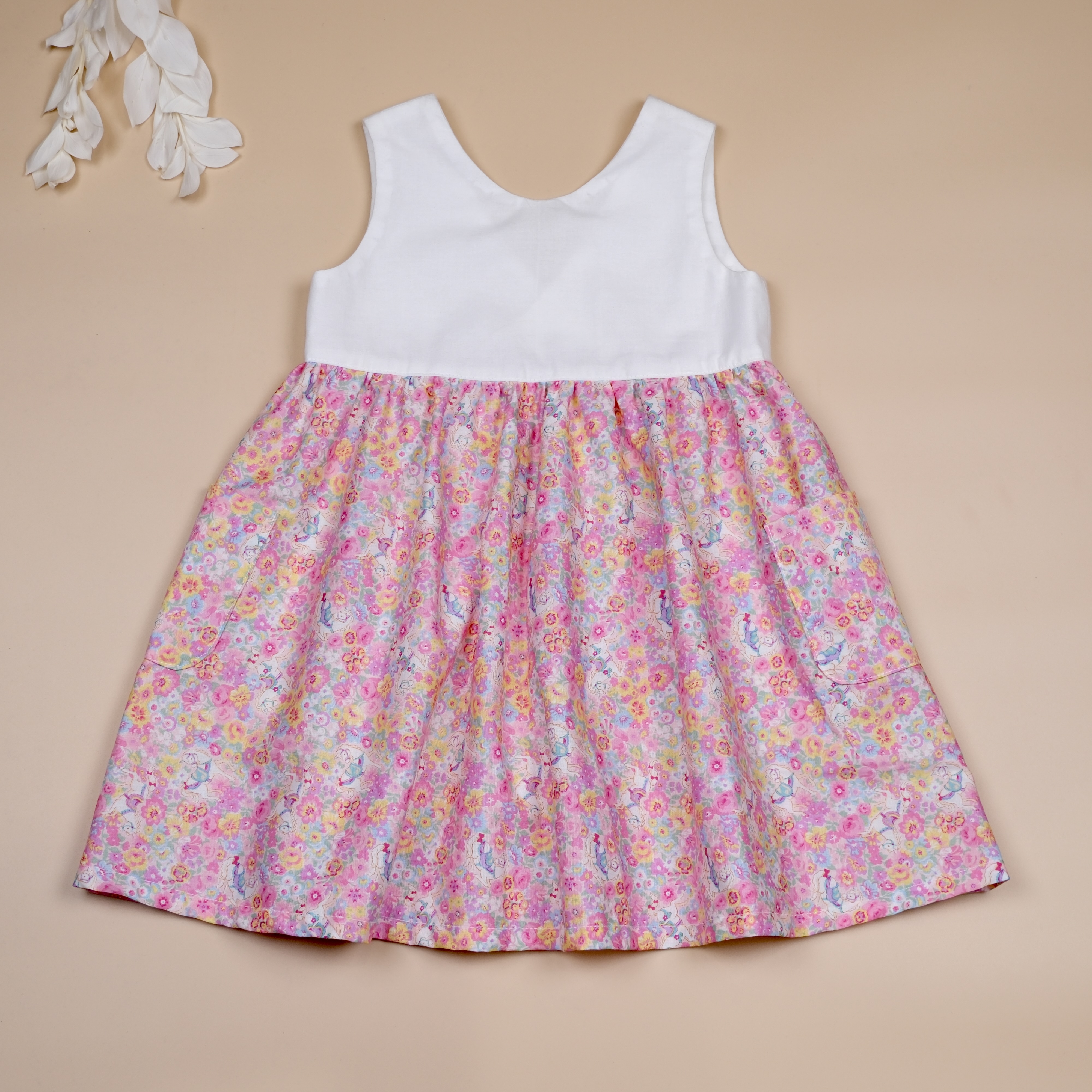 花語小日子 Flower Days ❁ 甜心花園 ❁ 手作女童無袖洋裝