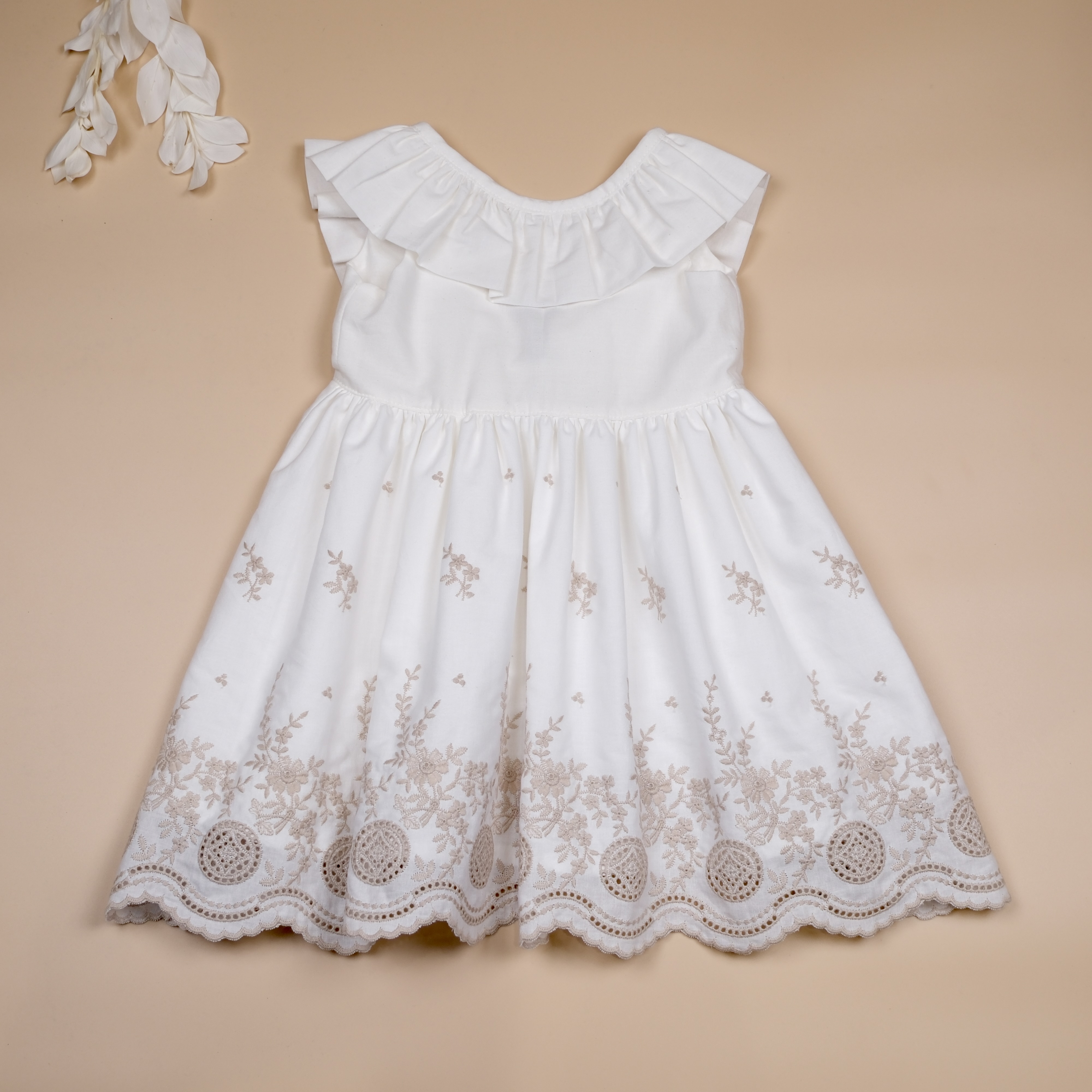 文藝復興 Renaissance ᯽ 霧語花園 ᯽ 手作女童無袖洋裝