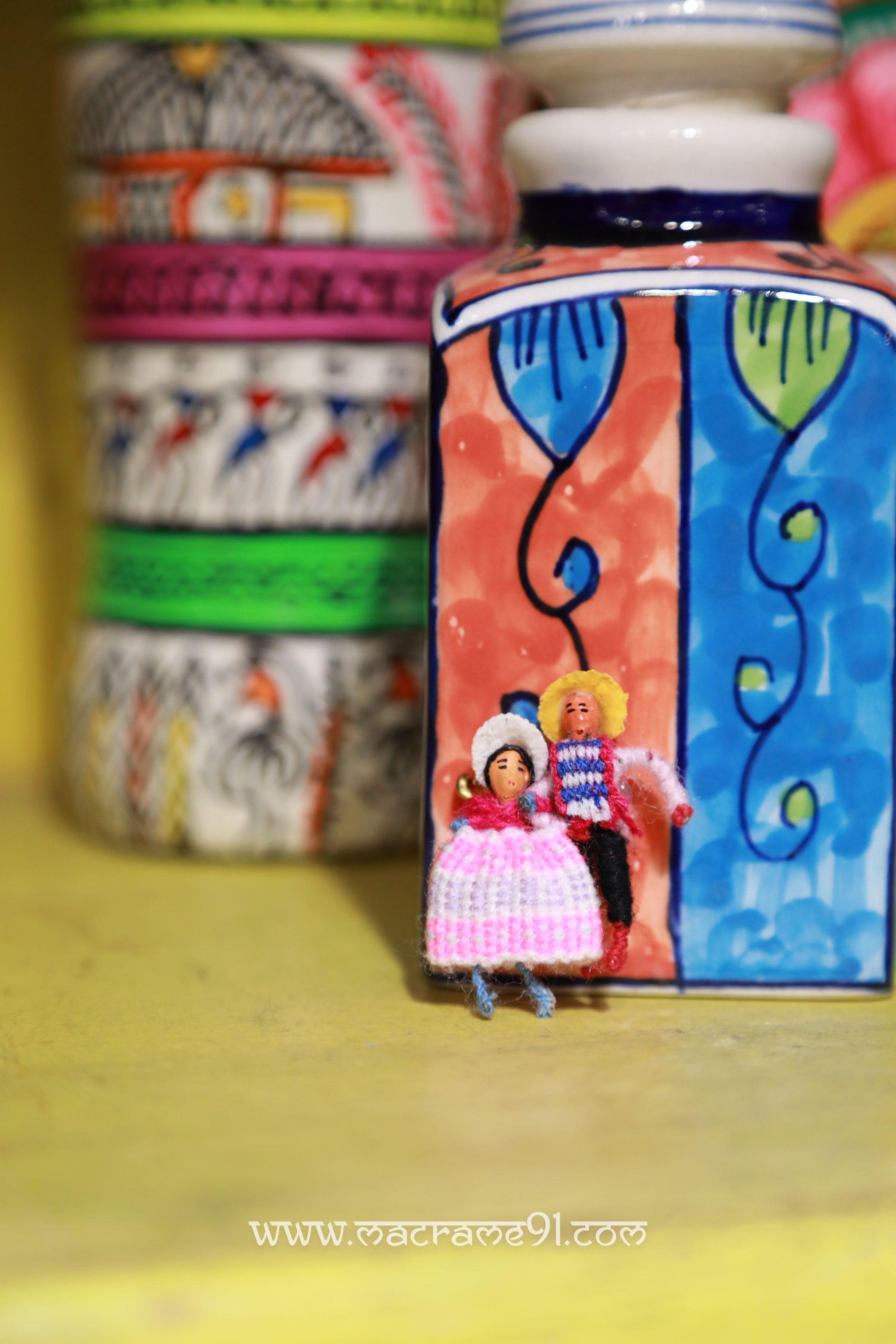 MALAIKA 扣針飾物 - BCHU001 - 多色- F (0814)