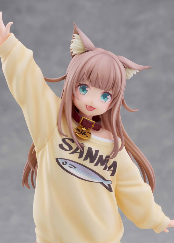 May GOLDENHEAD+ My Cat Is A Kawaii Girl KINAKO -Play With Ver.- PVC Figure 1/6 Scale Pre-order