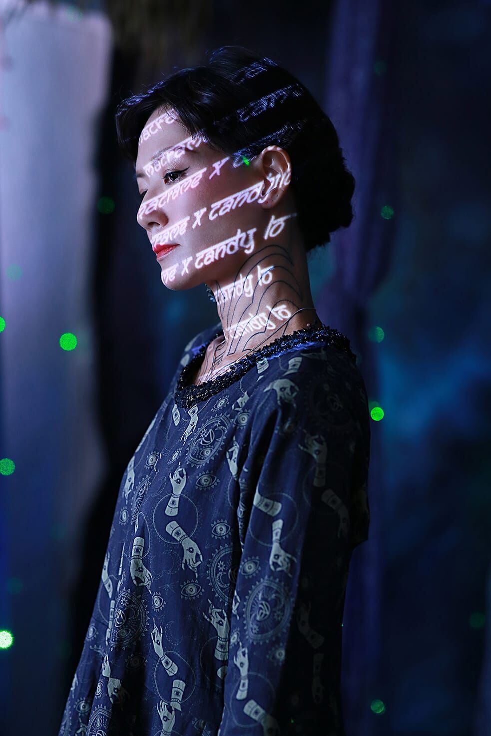 Macrame X Candy Lo Collection 印花連身裙 (MC0002)