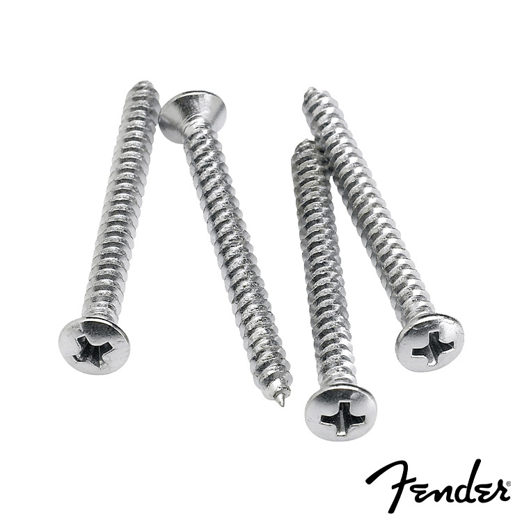 Fender 0994948000 Neck Mounting Screws 琴頸接合螺絲 四入