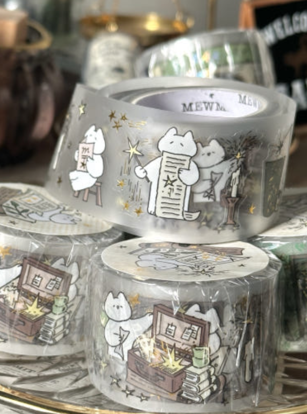 Mewmewbeam | 收集星星 割型膠帶