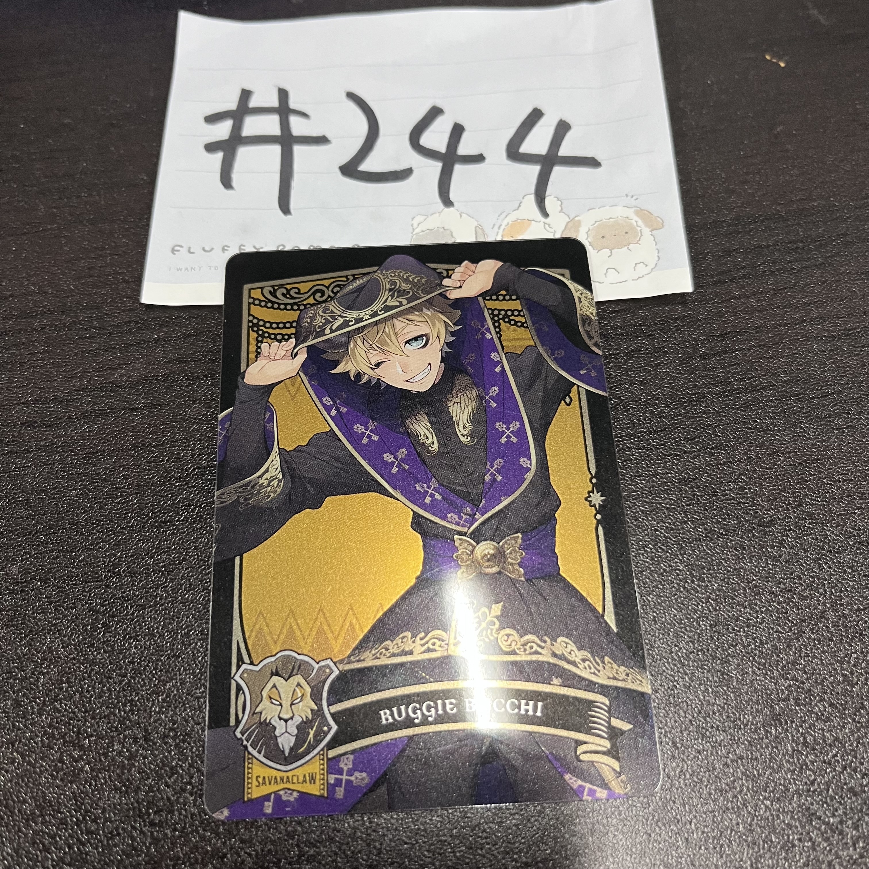 TWST Ruggie 小卡 (方框)#244