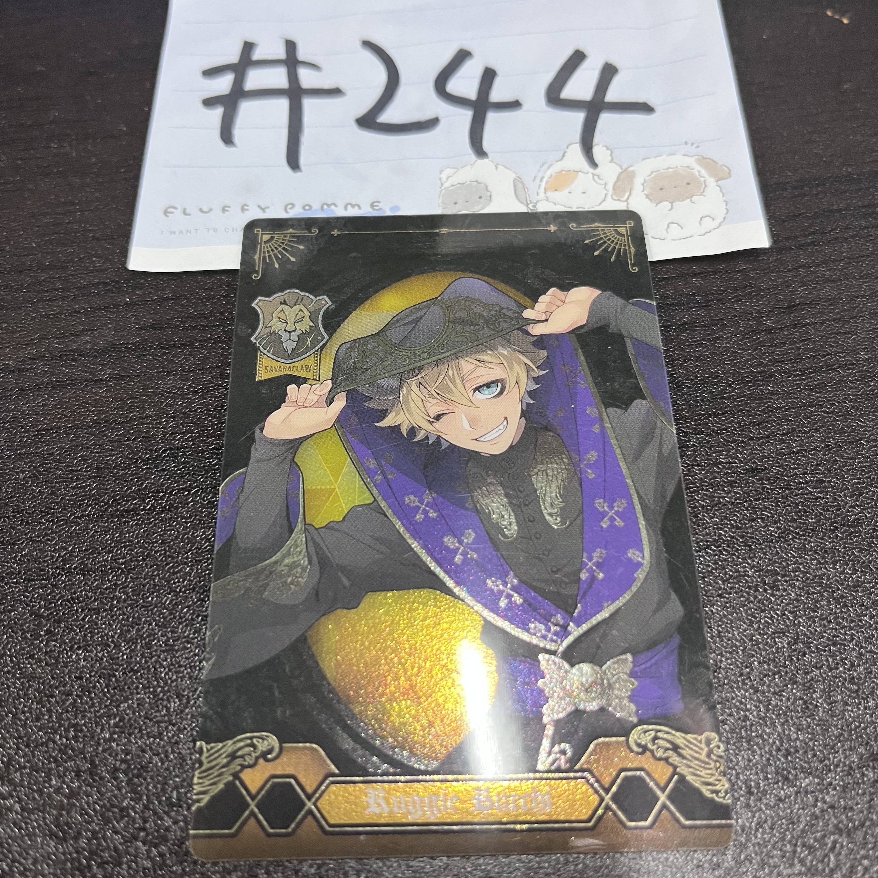 TWST Ruggie 小卡 (圓框)#244