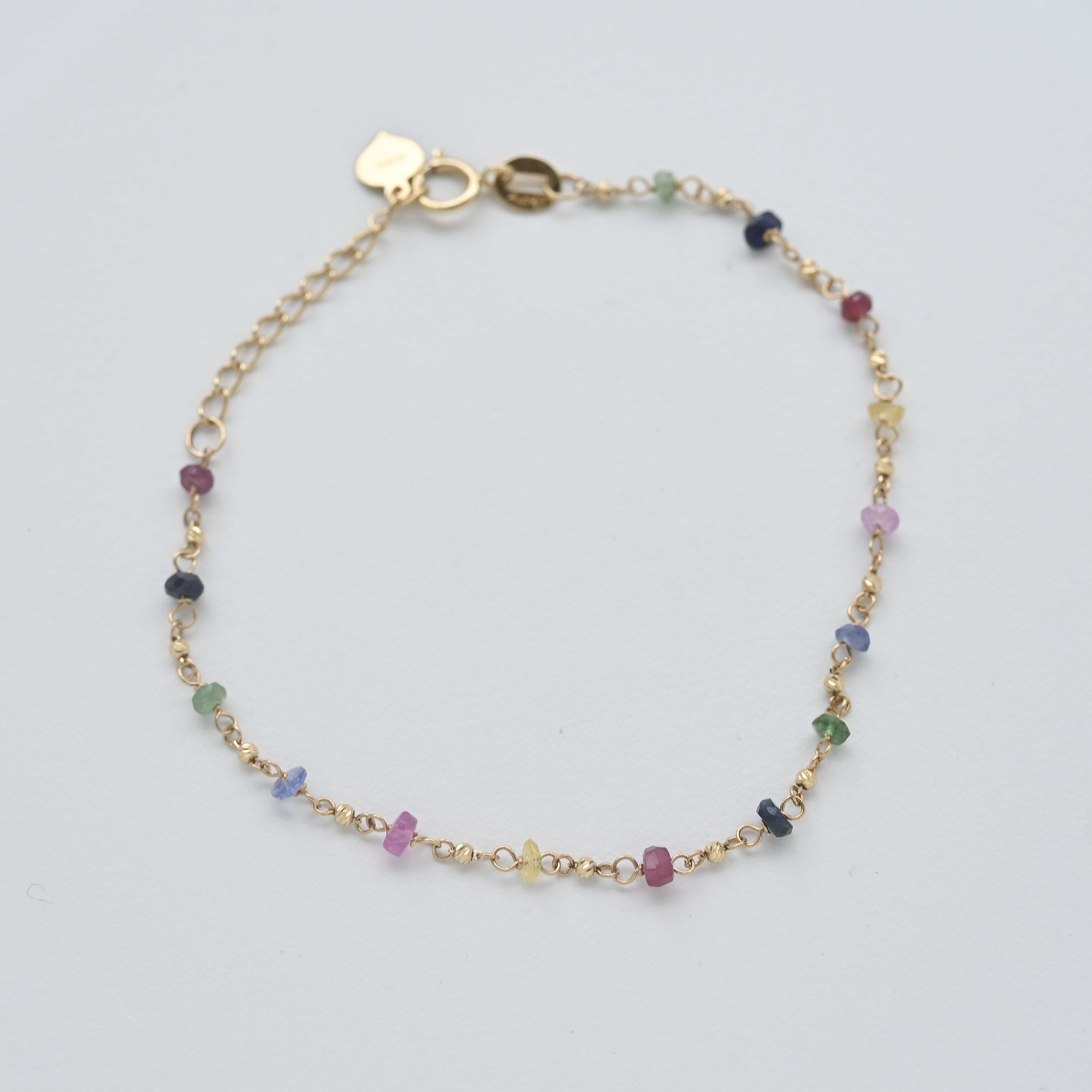 18K Dopamine Muti- Sapphire Bracelet