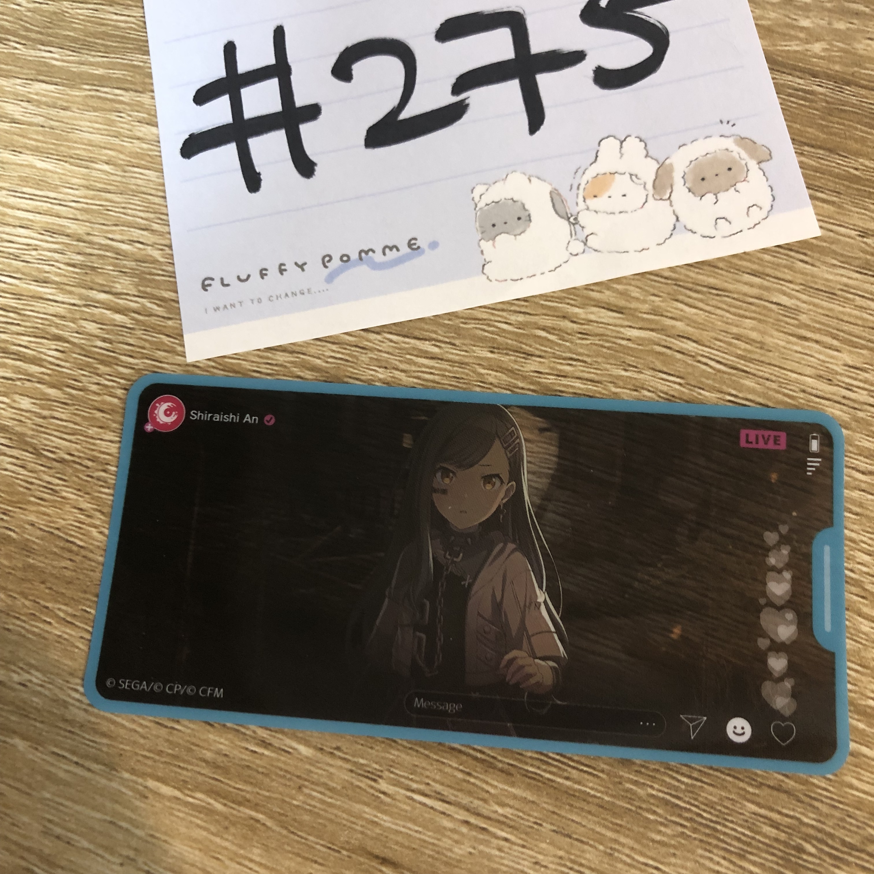 PROJECT SEKAI 杏 貼紙 #275