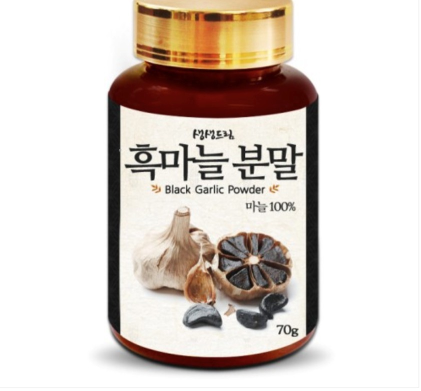 (3142)【多件優惠】發酵黑蒜粉70G