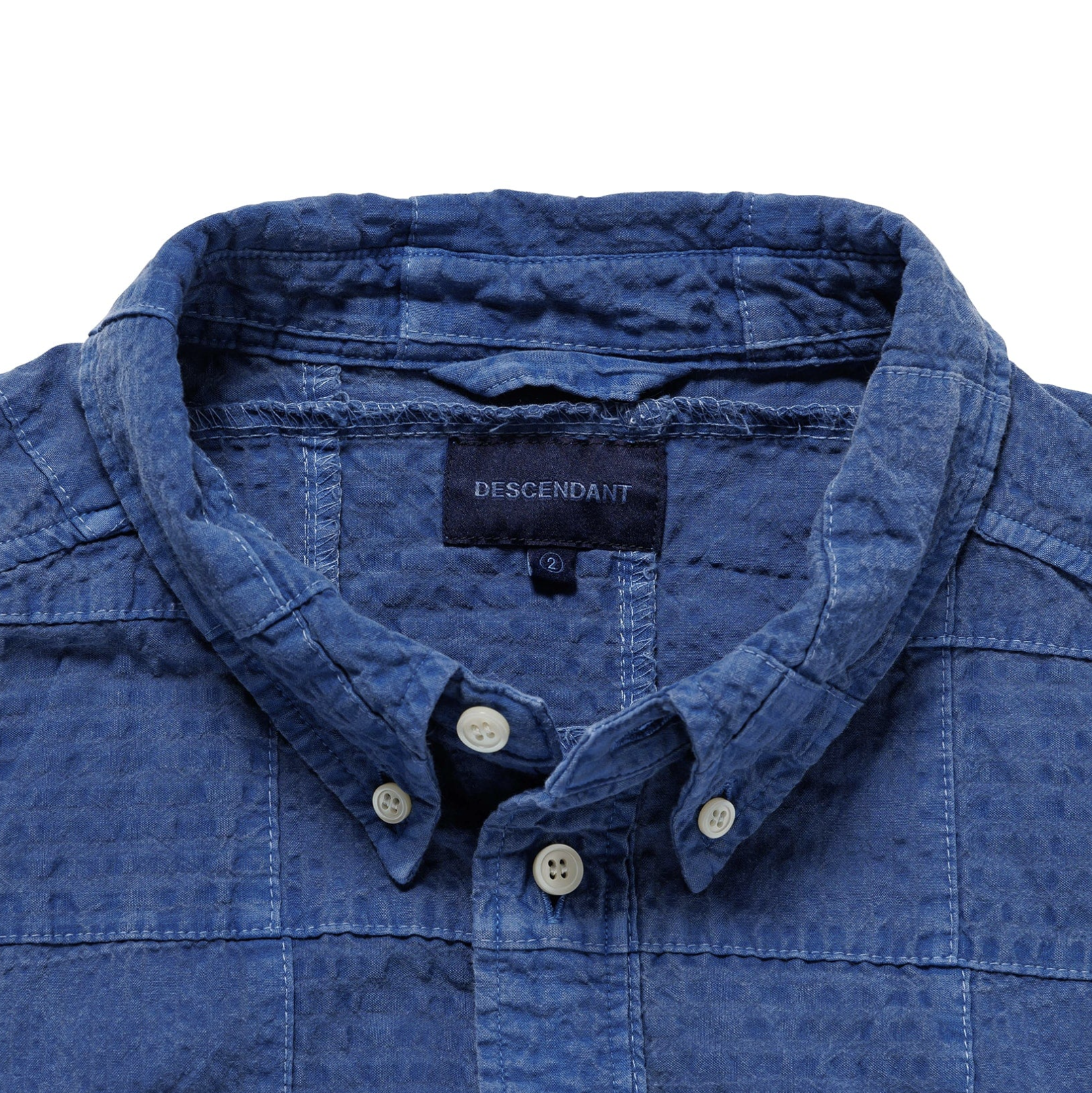 DESCENDANT SS25 DISTRIBUTION PATCHWORK SS SHIRT PIGMENT