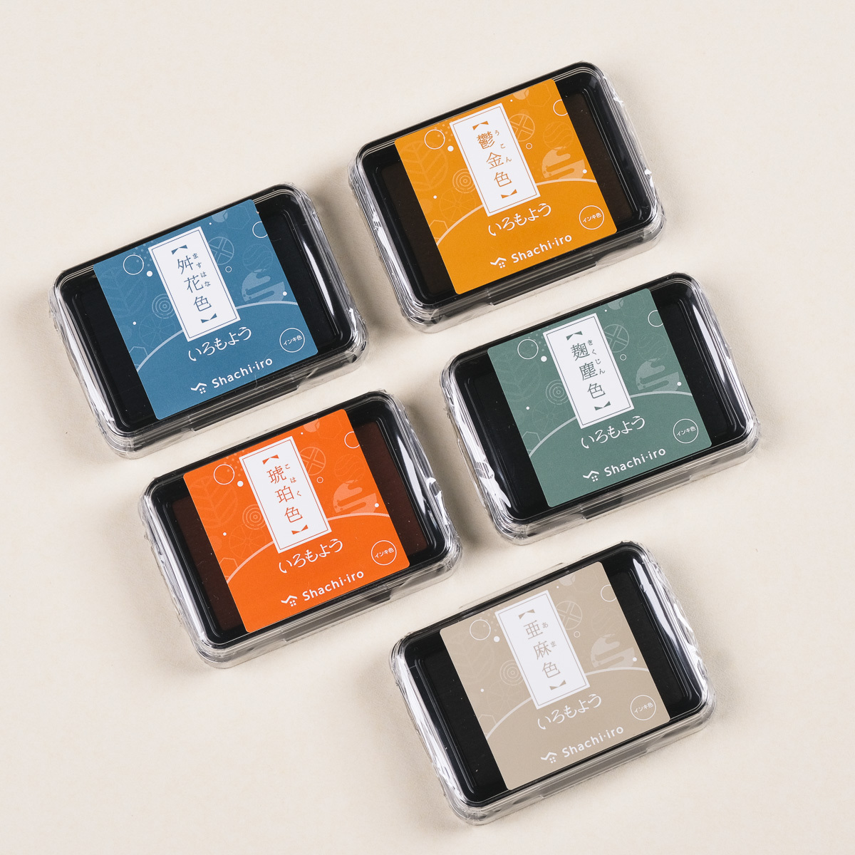 2024限定色(目前已經常態化) 傳統色印台/ Shachihata 鯱旗牌 / 日本