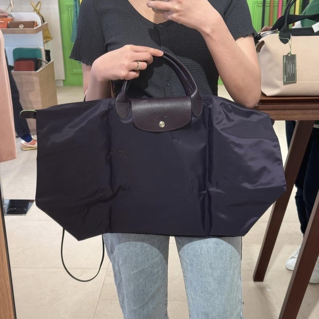 LE PLIAGE ORIGINAL L TRAVEL BAG Purple 