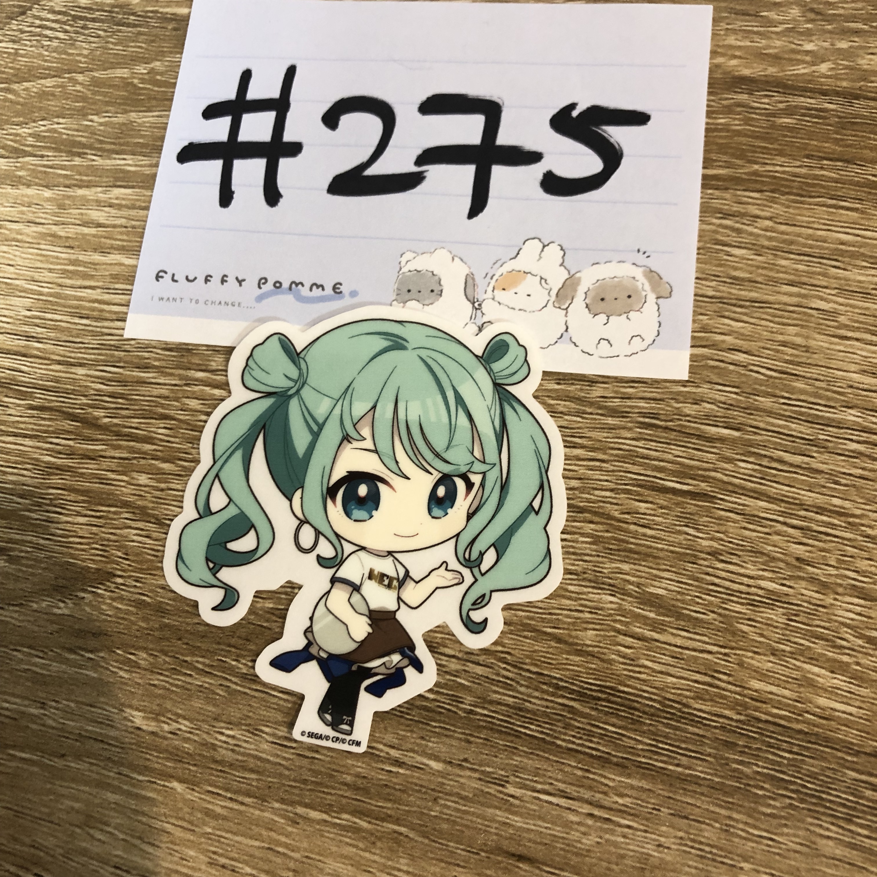 PROJECT SEKAI  MIKU 貼紙#275