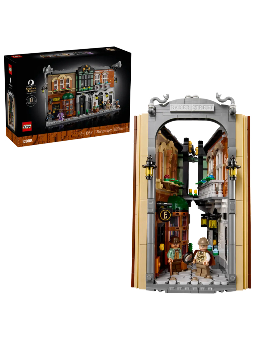 LEGO 10351 夏洛克．福爾摩斯：書擋擺飾