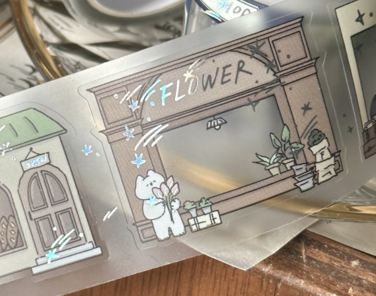 Mewmewbeam | 店員小貓2 割型膠帶卷 2302