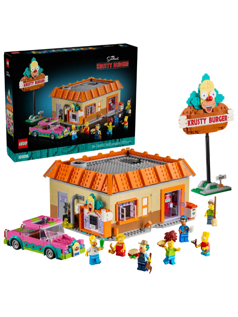 LEGO 10352 The Simpsons™：Krusty 漢堡店
