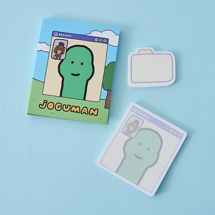 韓國文創 JOGUMAN 恐龍 大頭 電腦桌面造型 便利貼