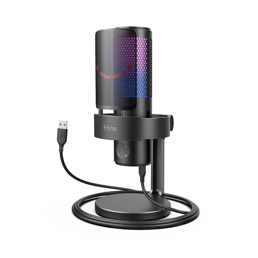 FIFINE A9 USB專業級電容式RGB麥克風 台灣總代理保固