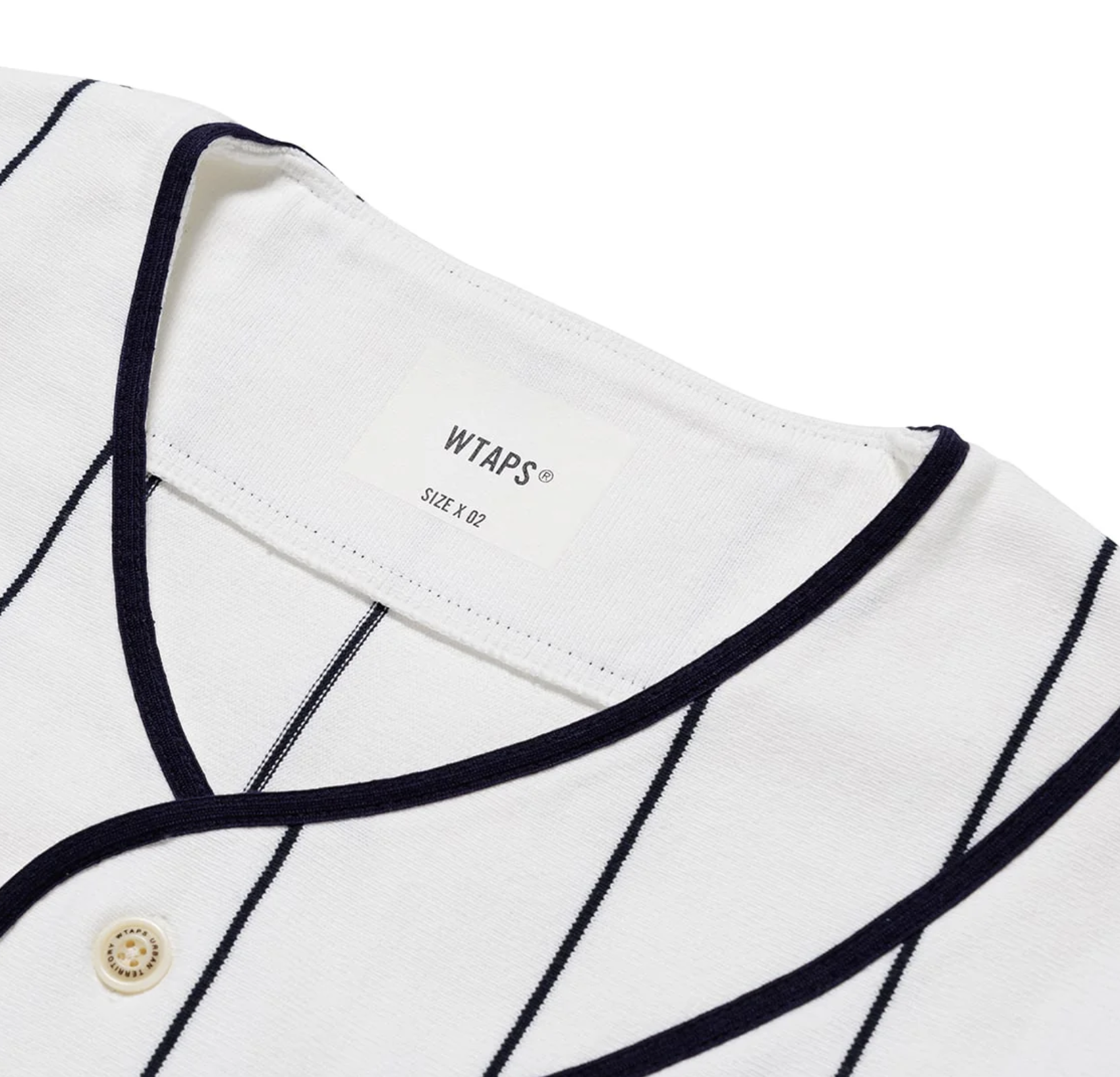 WTAPS SS25 LEAGUE / SS / COTTON | (White / Navy)