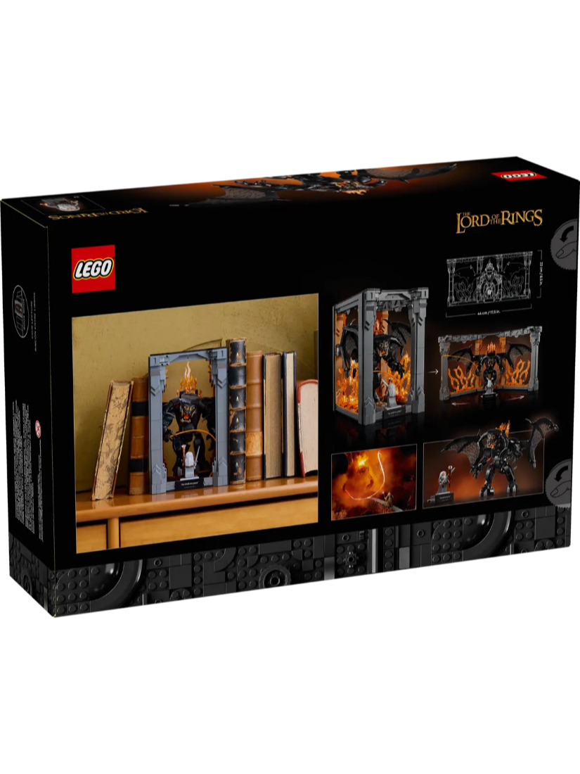 LEGO 10367 魔戒：炎魔™ 書擋擺飾
