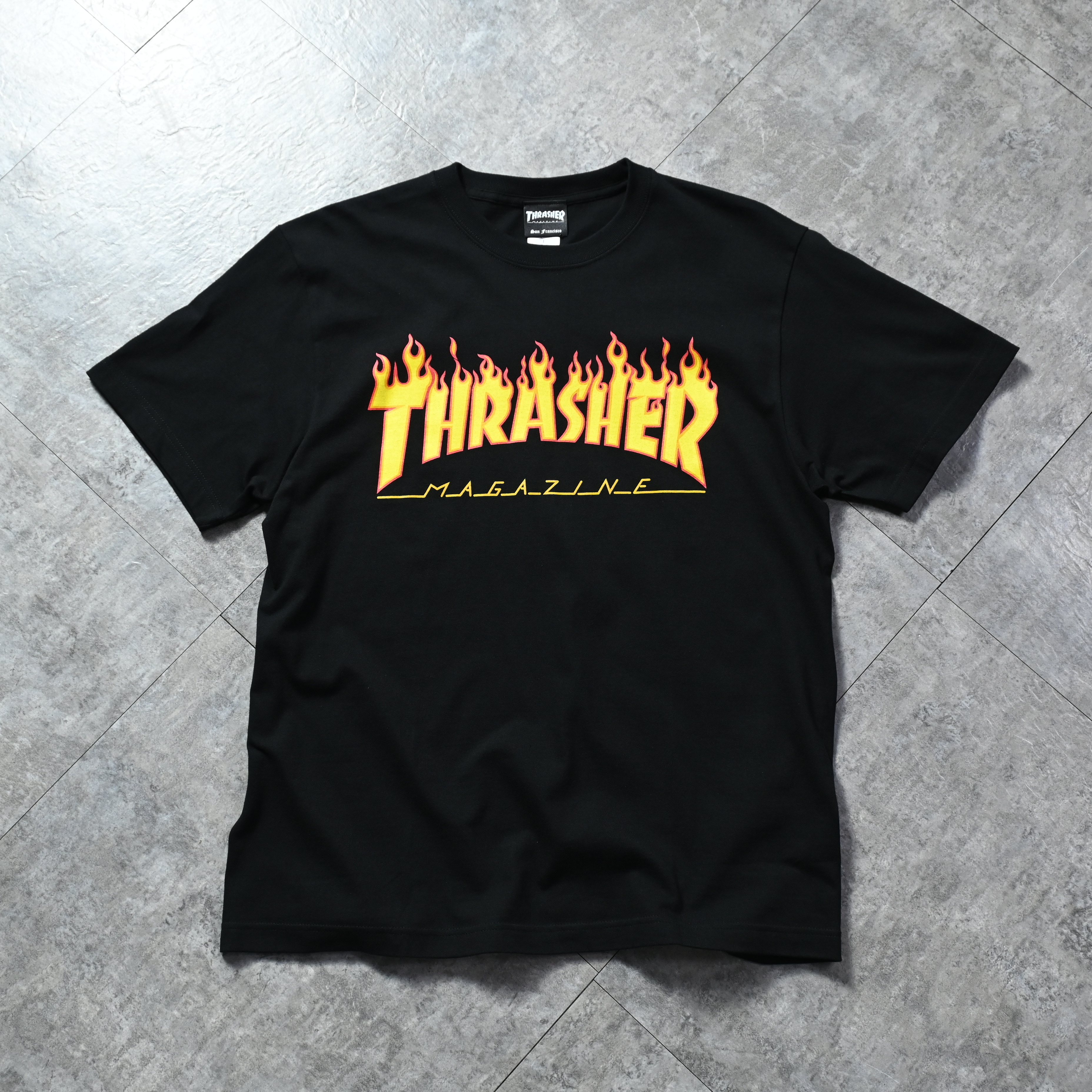 Thrasher Flame Logo Tee
