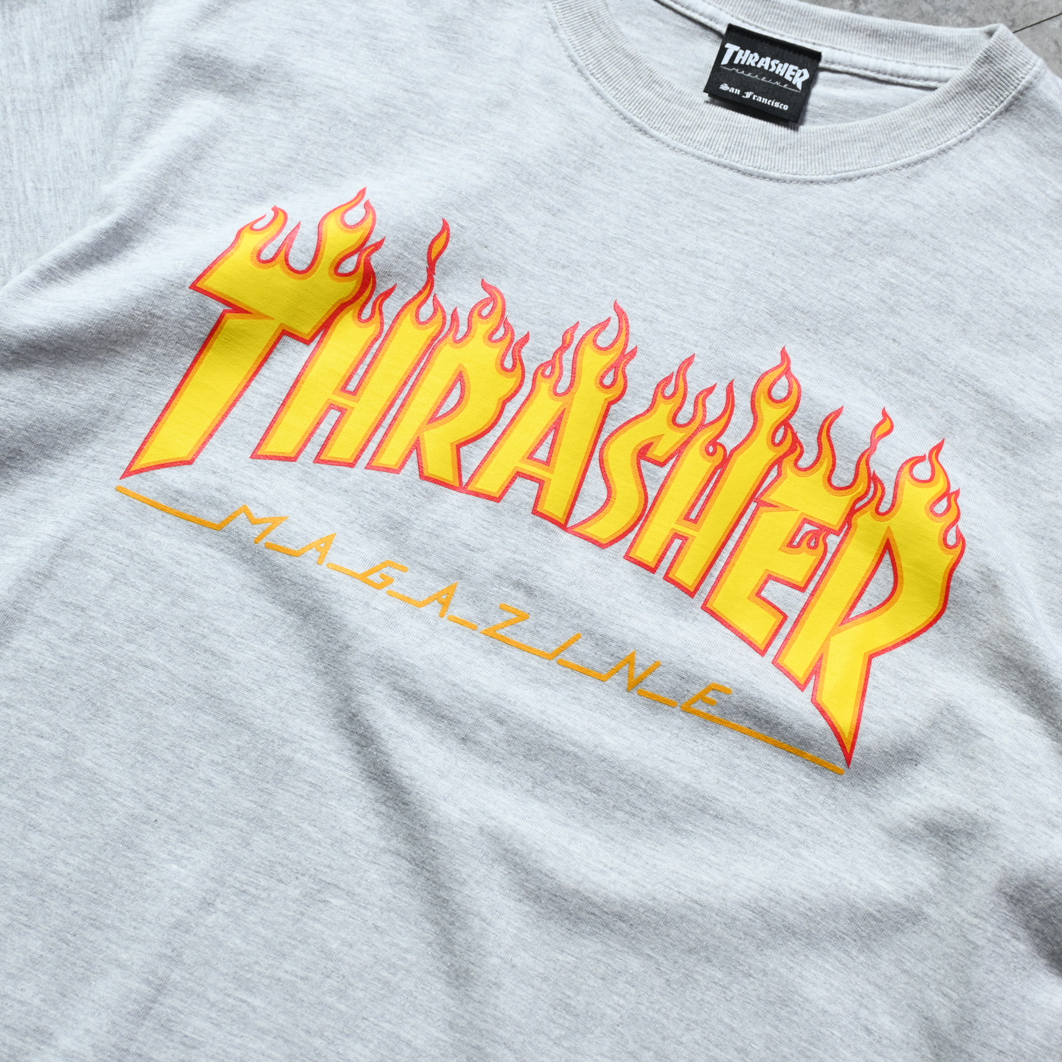 Thrasher Flame Logo Tee