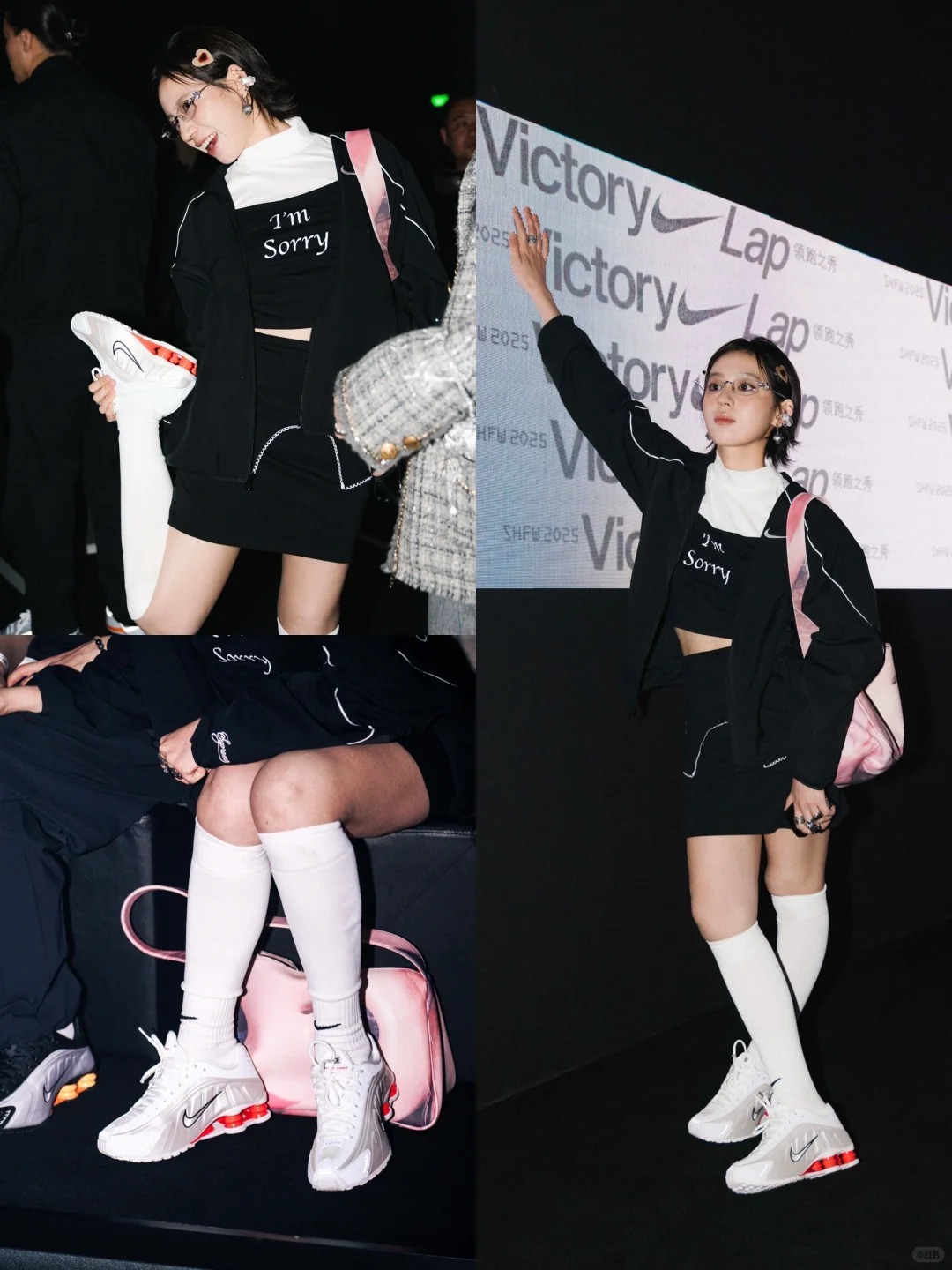 男女鞋 NIKE W SHOX R4 白米紅 氣墊 緩震 復古 反光 彈簧鞋 運動鞋【AR3565-103】