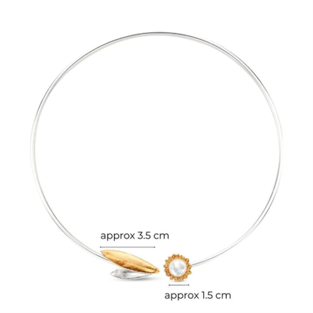 1TA0524-414 THALLO Nefeli Necklace Sterling Silver #s189b (A-SK-E)