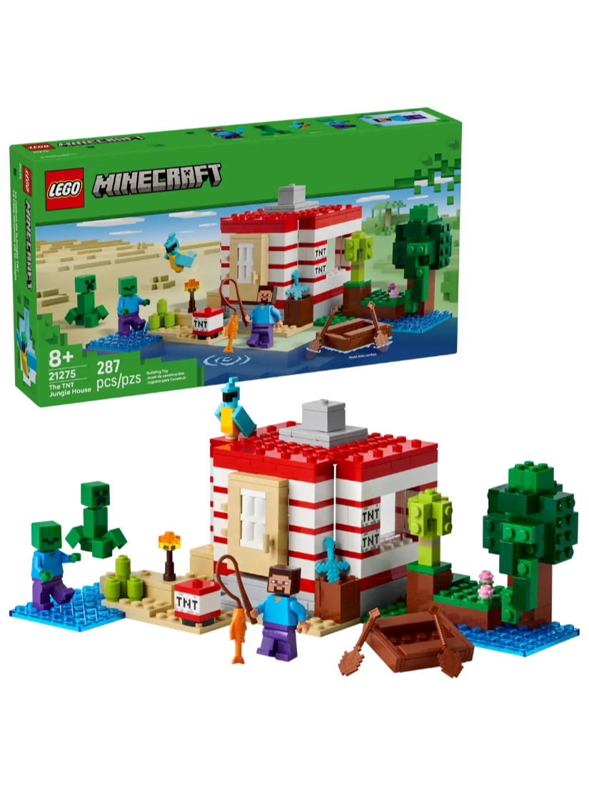 LEGO 21275 炸藥叢林屋