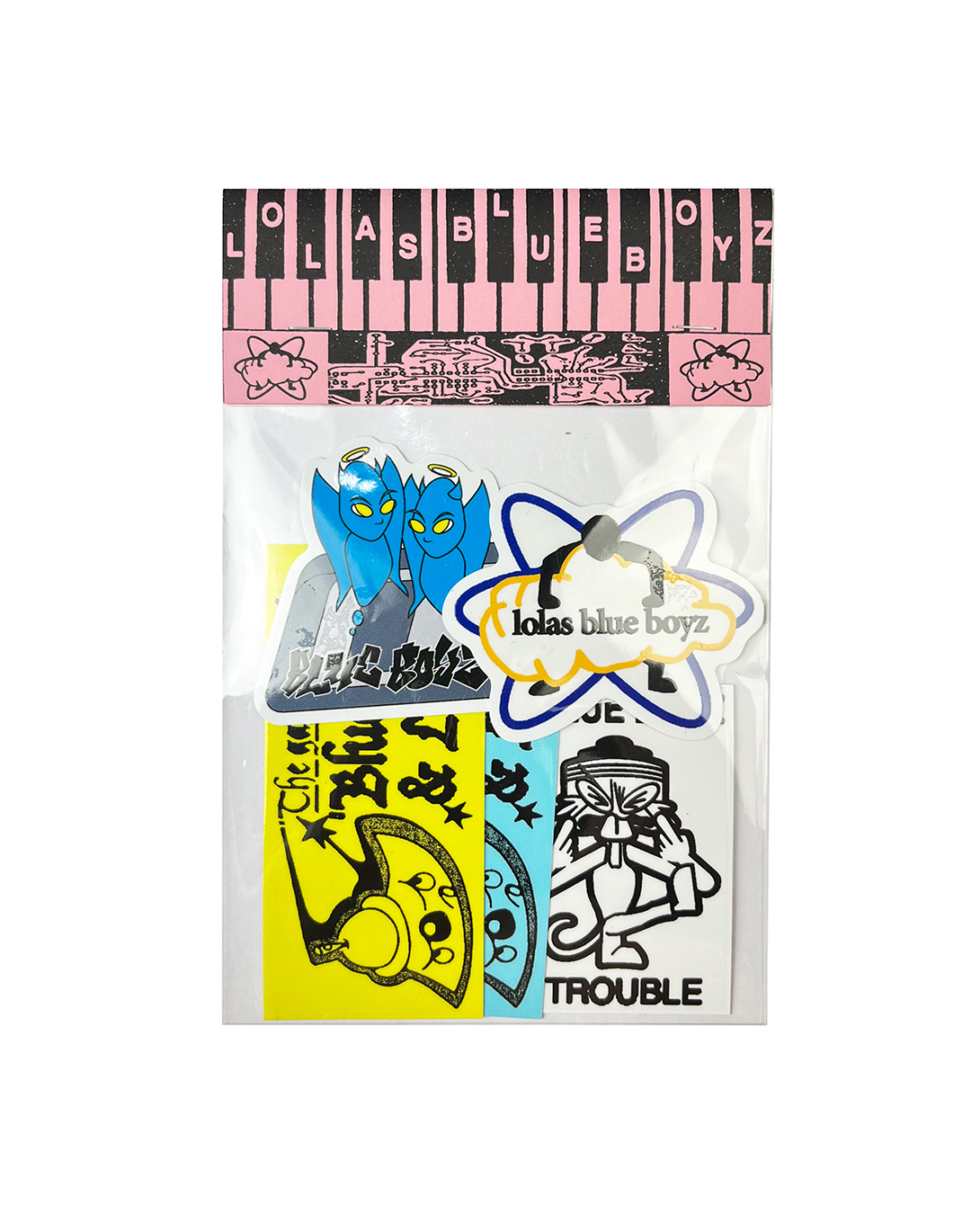 Lolas Hardware x Blue Boyz Sports Club Sticker Pack