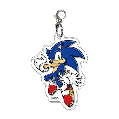 Sonic Acrylic Keychain