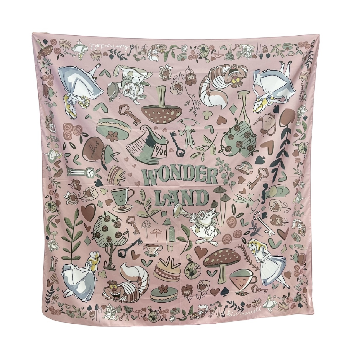 KISS ME DOLL - 真絲絲巾 ( ALICE WONDER )