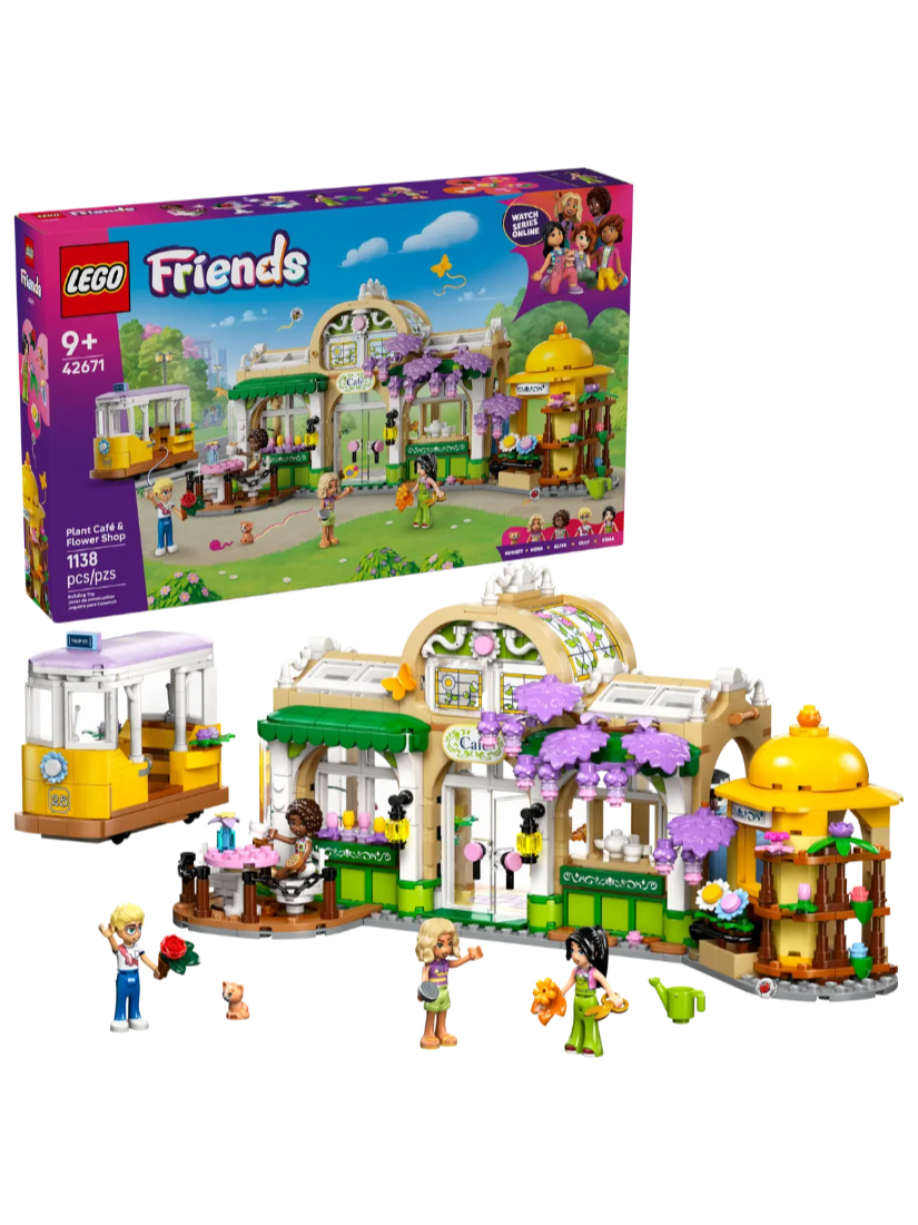 LEGO 42671 植物咖啡廳和花店