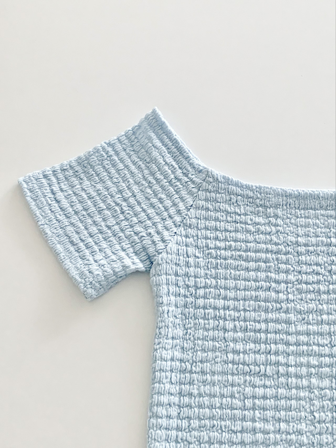 露肩/單肩/U領OK！超高質皺皺Crop Top