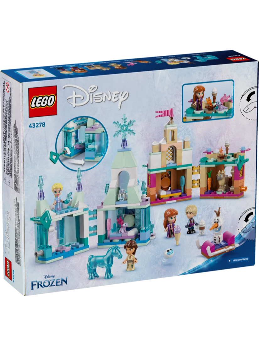 LEGO 43278 迷你艾倫戴爾城堡和艾莎的冰雪宮殿