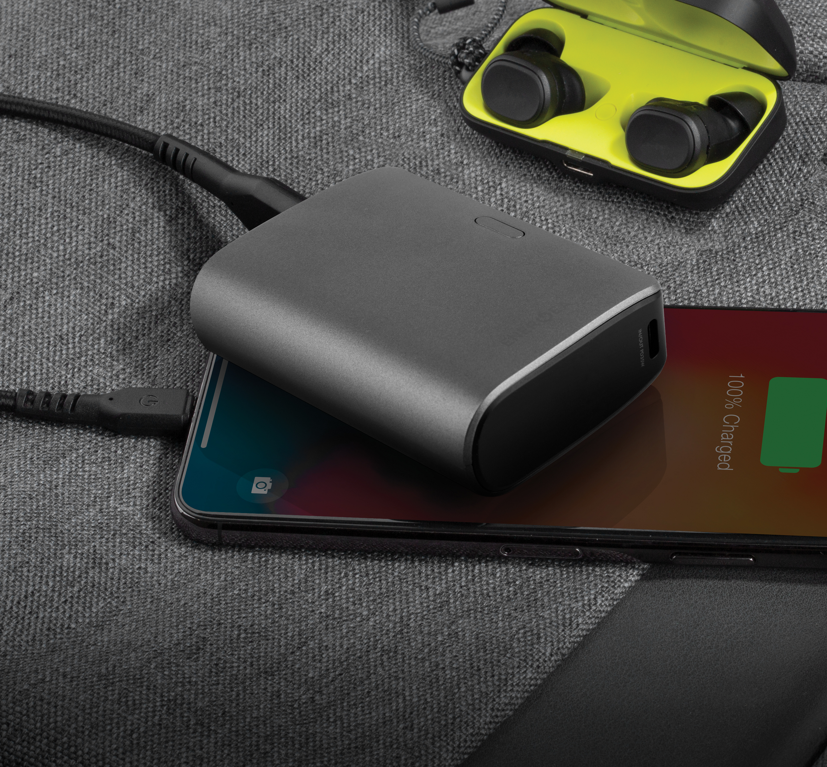 ENERGEA Compac 35 10000mAh PD35W 容量顯示快充行動電源