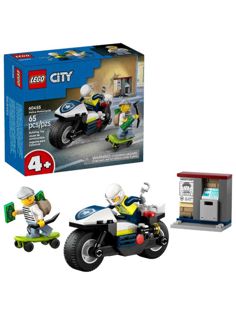 LEGO 60455 警用摩托車追逐戰