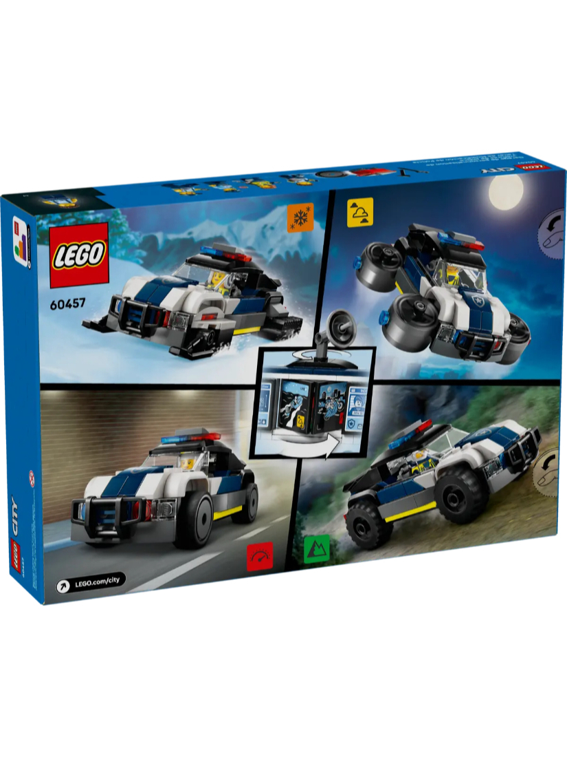 LEGO 60457 客製化警車車庫