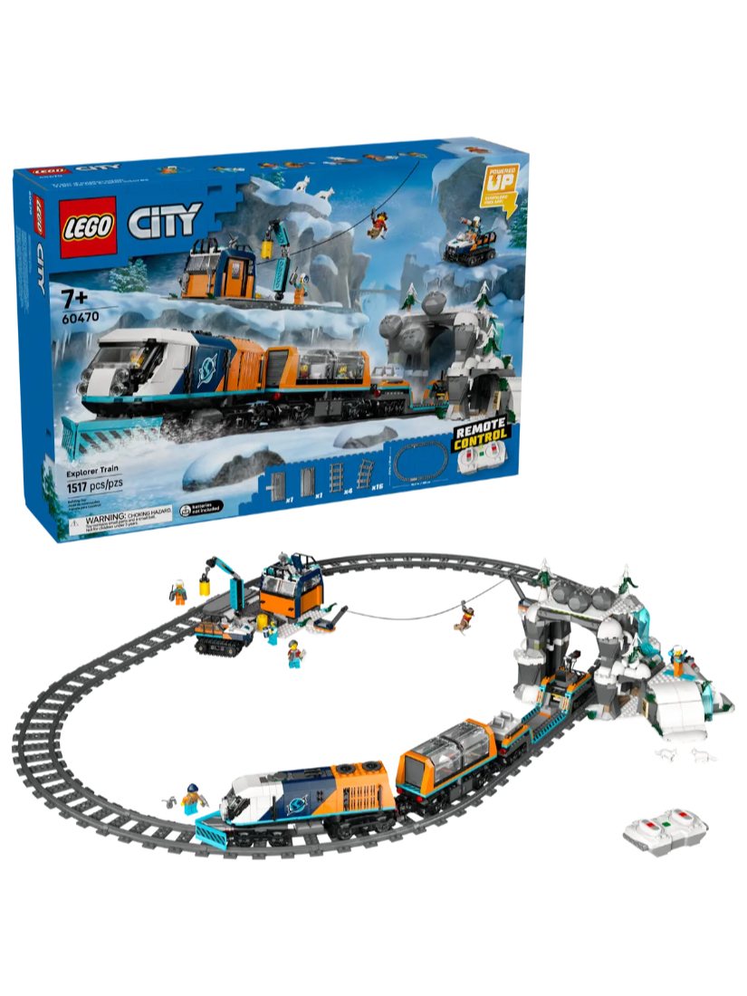 LEGO 60470 探險家的北極特快車