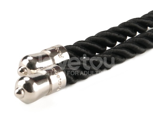 Lovetoy - 叛逆的操控師 絲質光滑10米束縛繩 黑色