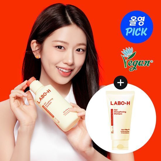 《Olive young連線》LABO-H Scalp Strengthening Shampoo Hair Loss Care 430ml+50ml