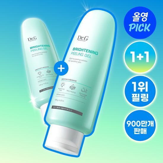 《Olive Young連線》Dr. G Brightening Peeling Gel 120g 1+1 Special Set