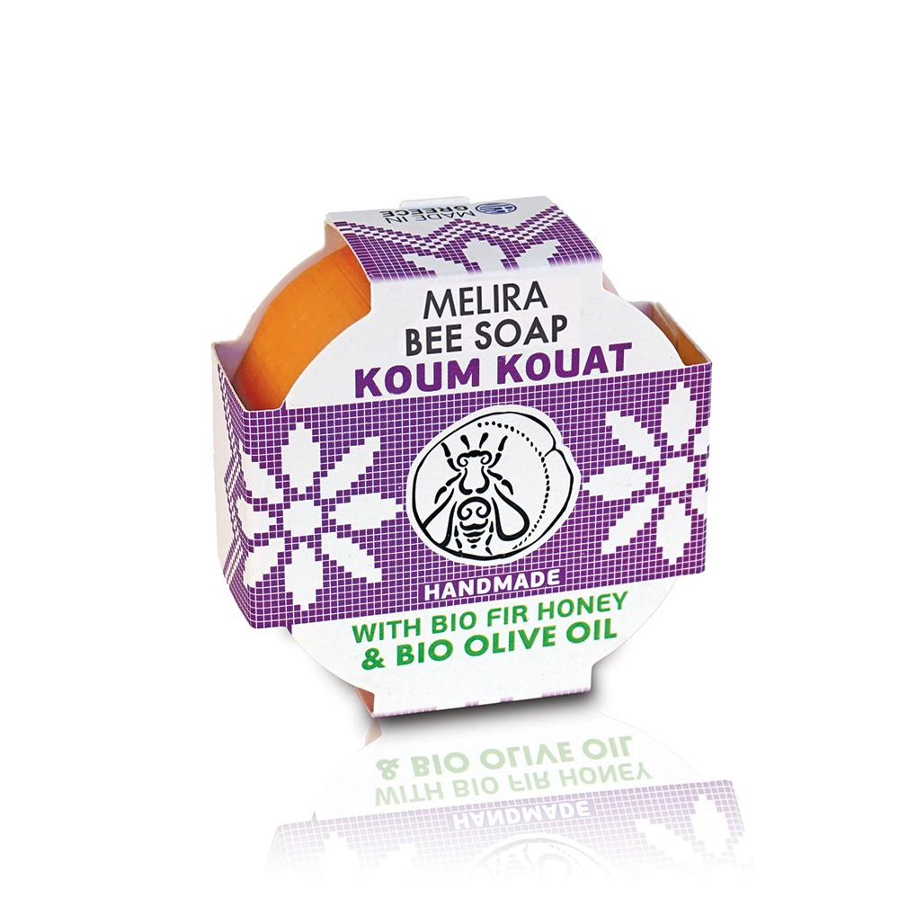 1ML0601-078 MELIRA Bee Soap Kumquat With Bio Fir Honey & Bio Olive Oil 80g #L-0009 (D-EU-E)