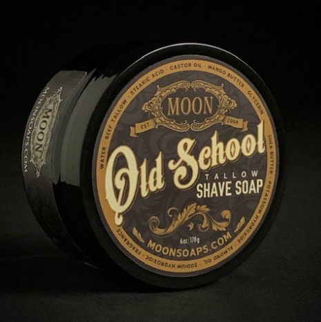 Moon Shave Soap   Old School 6oz