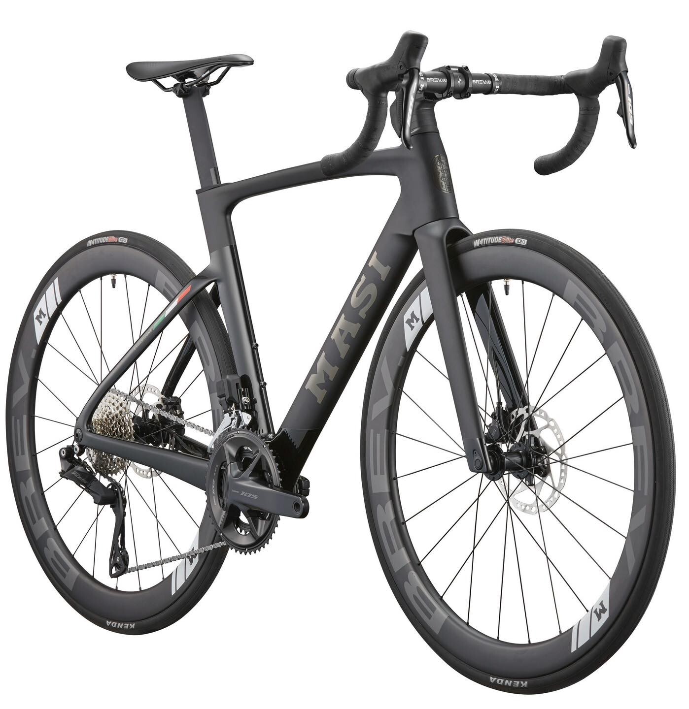 MASI Evoluzione 碳纖維電變碟煞公路成車/消光黑