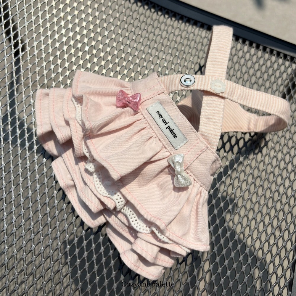 COZY-N 多層次糖果牛仔裙