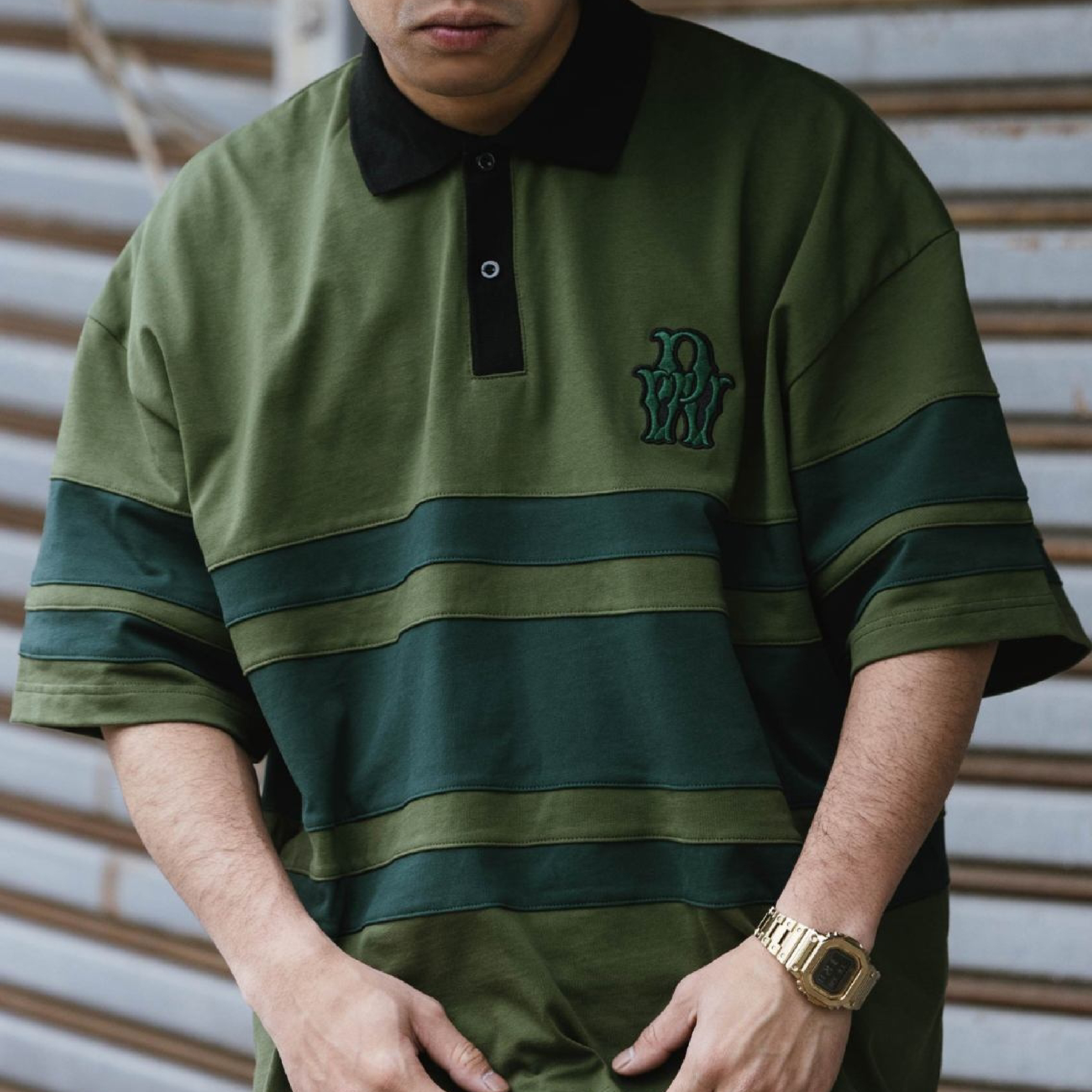 WODEN® DW Patchwork Polo Shirt 拼接Polo衫