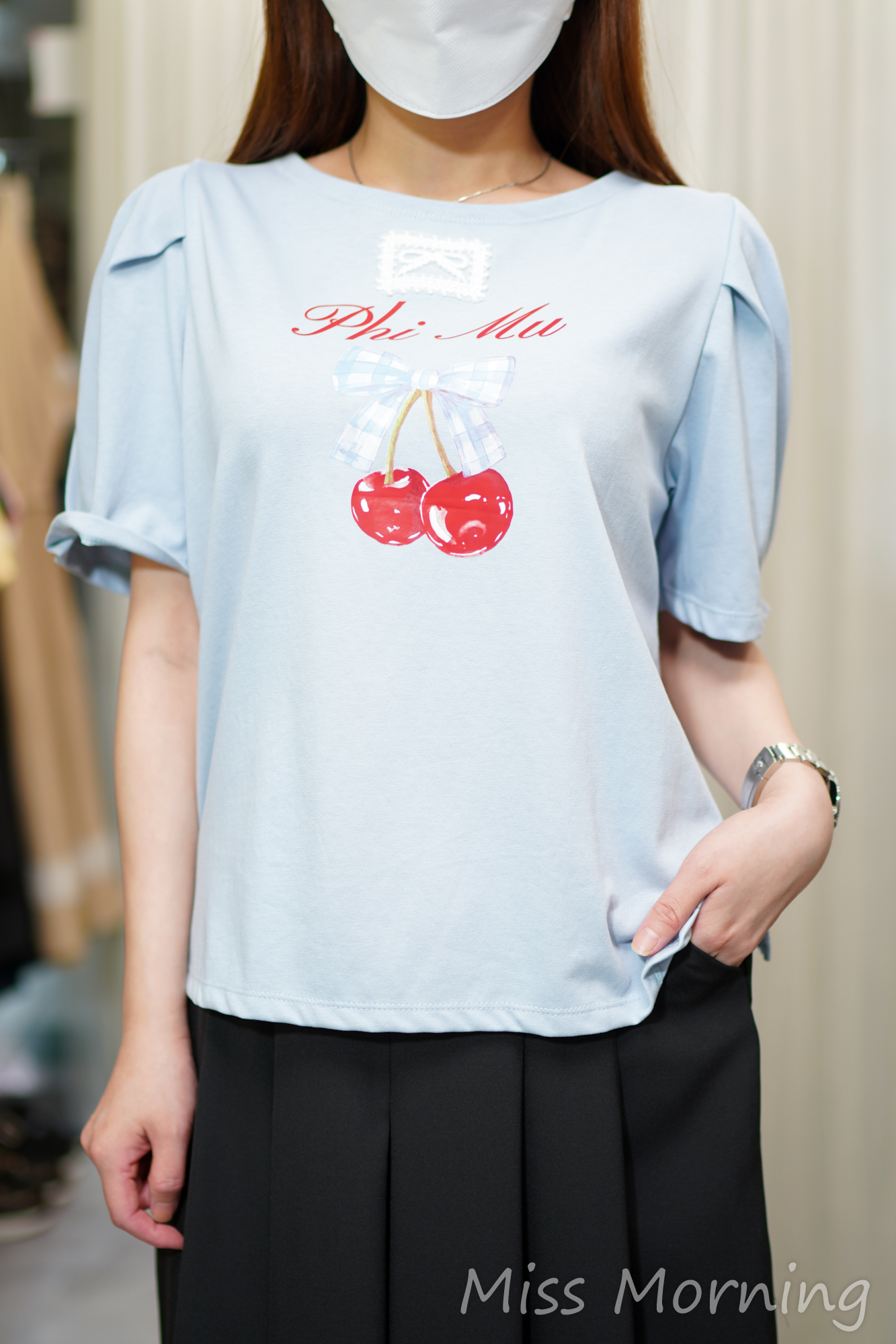 車厘子圖案上衣(14625)