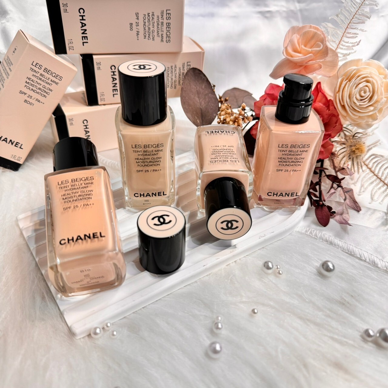 CHANEL 香奈兒 恆潤裸光水慕絲粉底 SPF25/PA++