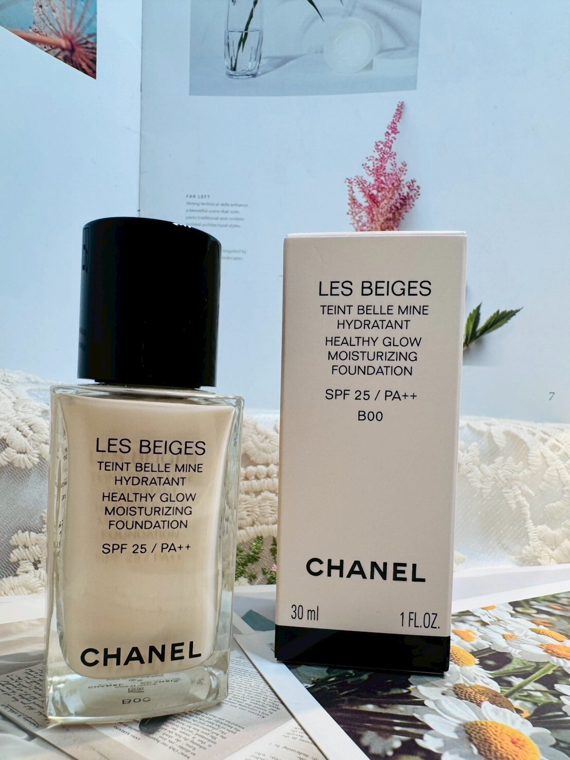 CHANEL 香奈兒 恆潤裸光水慕絲粉底 SPF25/PA++